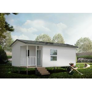 Light Gauge Steel Frame Prefabricated Bungalow , Cheap Earthquake Prefab