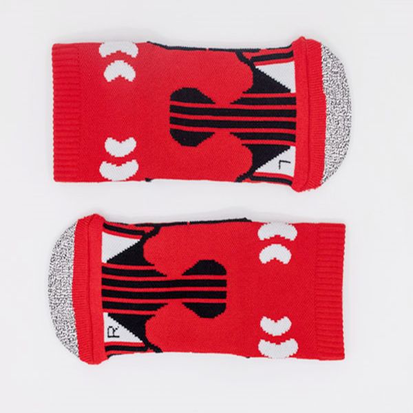 Breathable Anti Slip Colorful Basketball Socks Circulation Ventilation