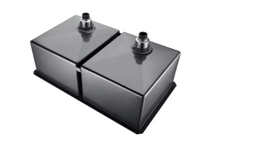 Dual Bowl Undermount Stainless Steel Kitchen Sink Sliver Color / Modern Stainless Steel Kitchen Sink