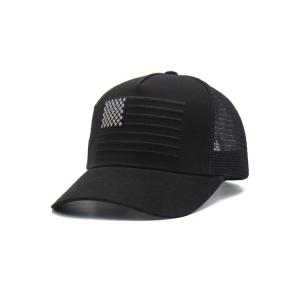 Pured Color Trucker Hats High Quality 5 Panel Mesh Back OEM Custom Embroidery 3D