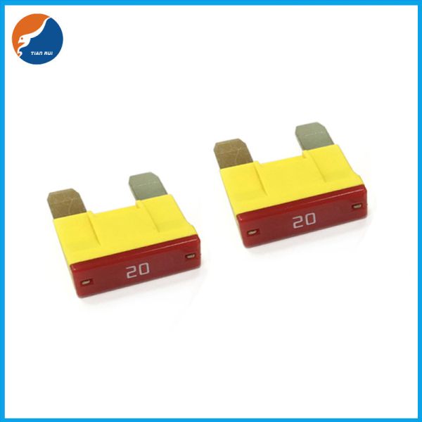 Buy RED PET Body 20A - 60A Car Maxi Fuses Automotive ATM 58V 80V Blade Type at wholesale prices