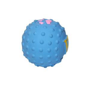 Rubber Strawberry Interactive Dog Treat Ball 5cm Diameter