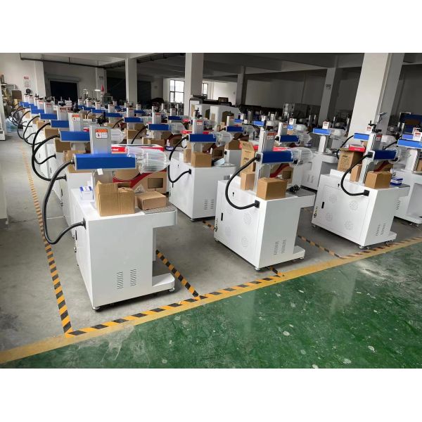 JPT Fiber Laser Marker Machine for Metal Ring Sliver Jewelry Plastic ABS MC