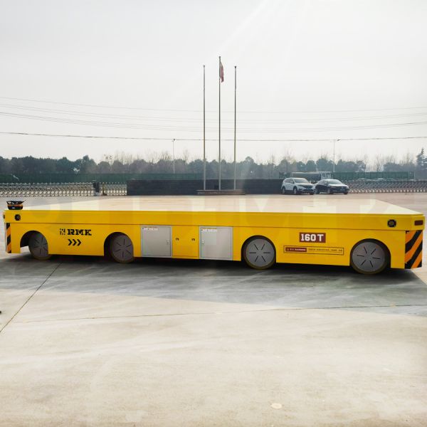 Foundry Plant Trackless Transfer Cart 300Ton Battery Operated Transfer Trolley