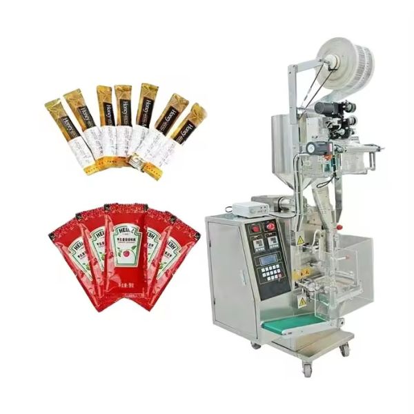 Buy Full Automatic 50g-250g Vertical Chutney Pouch Packing Machine at wholesale prices