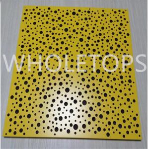 Weather Resistance 8.0mm Perforated Aluminum Panel For Facade Decoration