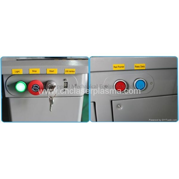 Light /E-stop/Red Pointer & Rotary Axis clamp