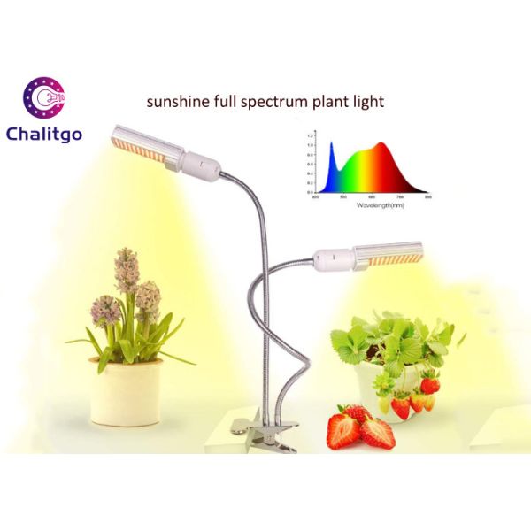 Buy 45W Greenhouse LED Grow Lights With Timing Sunlight Full Spectrum DC 5V at wholesale prices