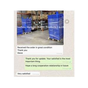 Waterproof Stackable Corrugated Plastic Mail Totes