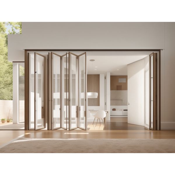 Buy Home Soundproof Folding Glass Windows Electric Opening Customized at wholesale prices