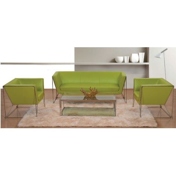 Buy Modern PU leather China reception office sofa at wholesale prices