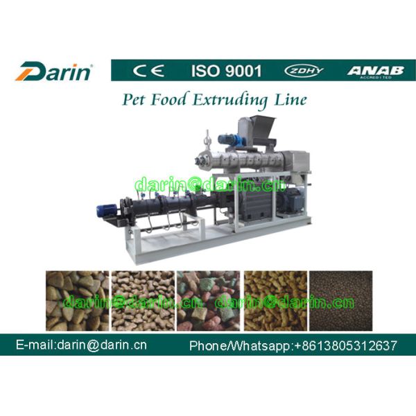 Buy Various shapes Cat Feed Pellet Extruder machinery Fully stainless steel 304 at wholesale prices