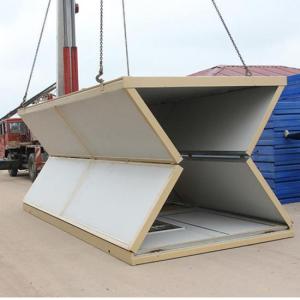 Customizable Collapsible Container Homes Steel Frame Folding Container House