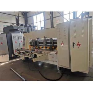 Pizza Carton Box 380v Printer Slotter Die Cutter Machine