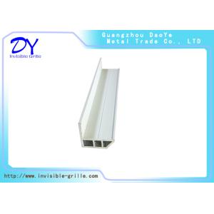 Anti Rust Aluminium Rail Track For Safety Invisible Grille