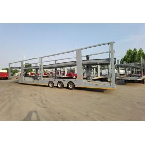 Capacity Tri-Axle 8-10 Car Trailer with Customization Option and Enhanced