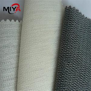Width 150cm Weft Insert Knitted Fusible Interlining Viscose Material