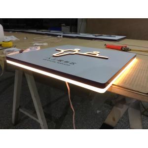 Wayfinding Event Directional Signage 220*220mm Wall Mounted / Hanging / Free