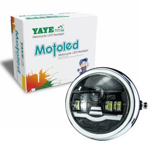 China 5.75 Inch Motorcycle Headlight Assembly with 6500K Color Temperature and Aviation Aluminum Parts for Long Lifespan on sale