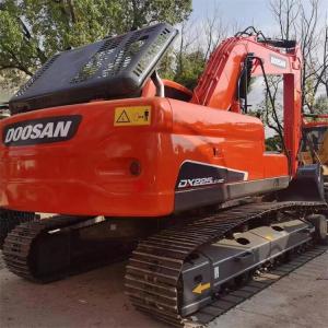 Original Korean Doosan DX225 Excavator in with Machine Weight of 22000 KG