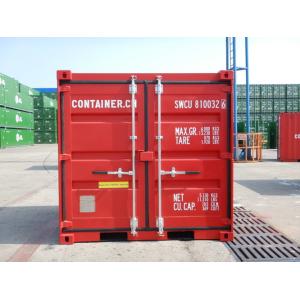 High Steel Steel Shipping Containers , 8ft Standard Mini Cargo Container