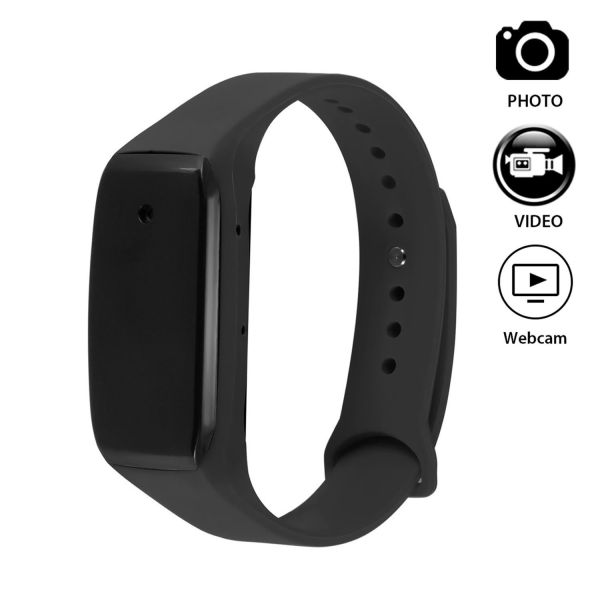Buy Spy Camera GSmade HD 1080p Hidden Camera 32GB Buckle Bracelet Sports Camera Rechargeable Portable Wristband Surveillance at wholesale prices