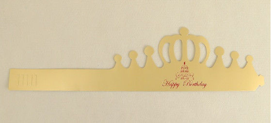 Factory wholesale disposable children's adult birthday hats Customized party leather children's birthday hats