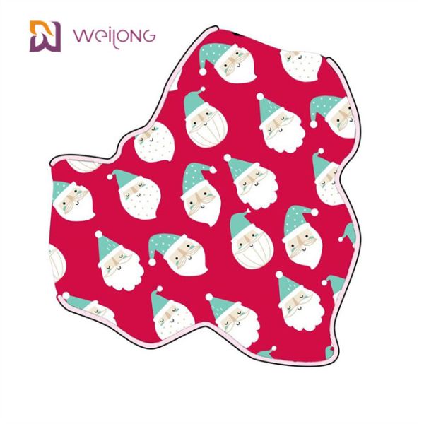 Digital Printing Snowman Pet Bandana Customization For Cat Dog Christmas Bandana