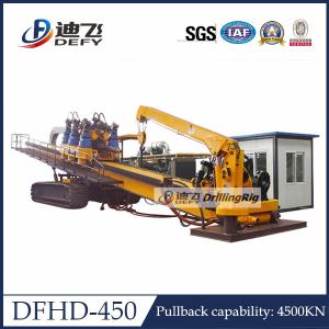 450Ton Pull Capacity DFHD-450 Trenchless Horizontal Directional Drilling Machine HDD Rig