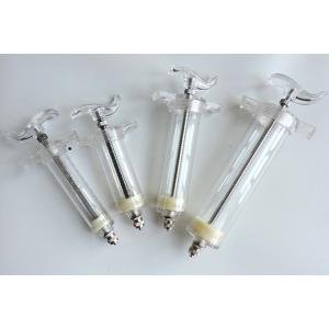 20ml Reusable Plastic Steel Syringe TPX Veterinary Animal Vaccine