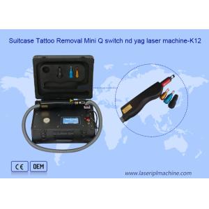 1320nm 10ns Suitcase Q Switch Nd Yag Laser Tattoo Removal Pigment Removal Machine