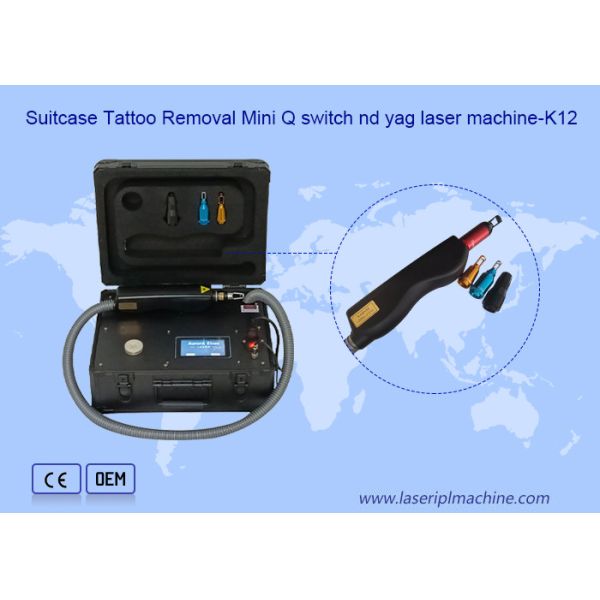 1320nm 10ns Suitcase Q Switch Nd Yag Laser Tattoo Removal Pigment Removal