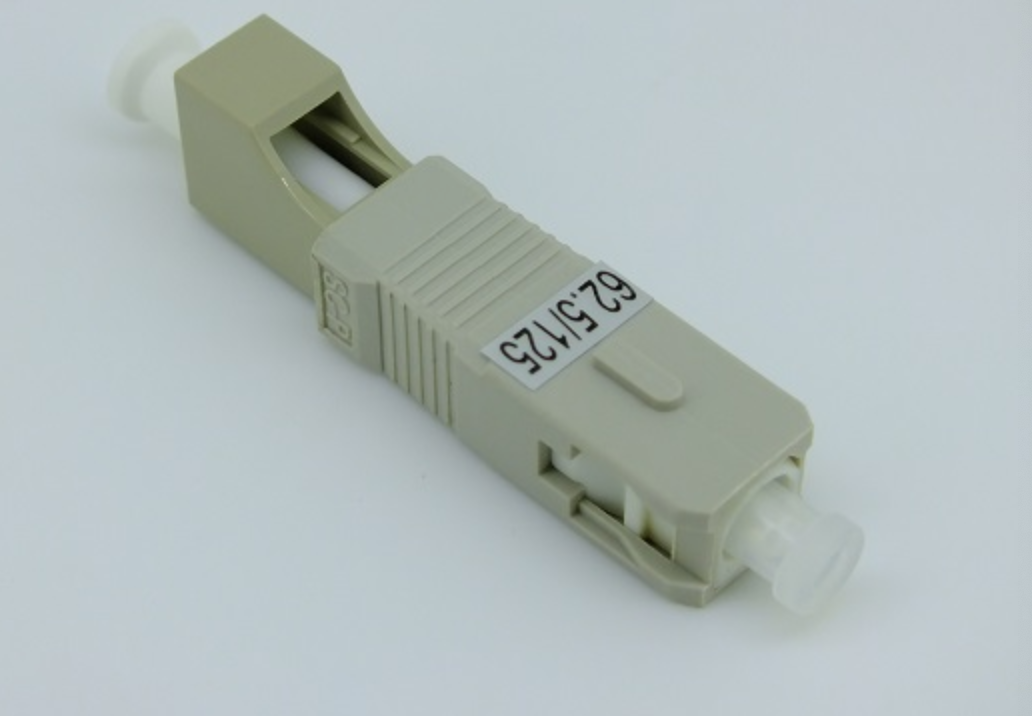 SC Male To LC Female Fiber Optic Adapters Plastic Material Simplex / Duplex Optional