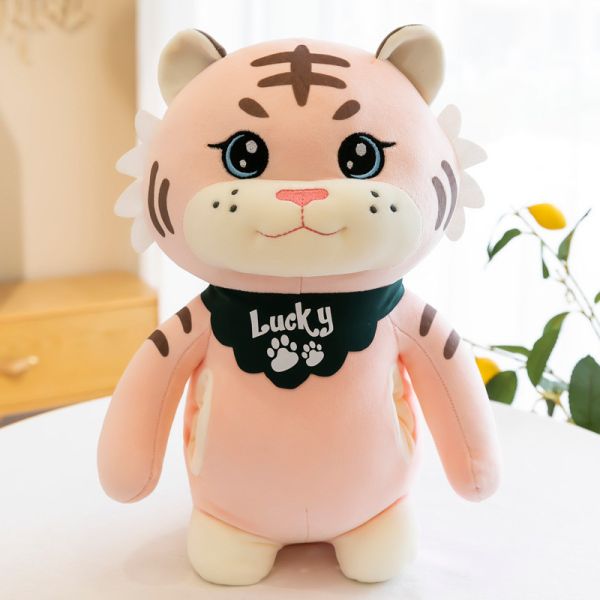 Buy OEM Compact Sewing Plush Fabric Stuffed Tiger Toy at wholesale prices