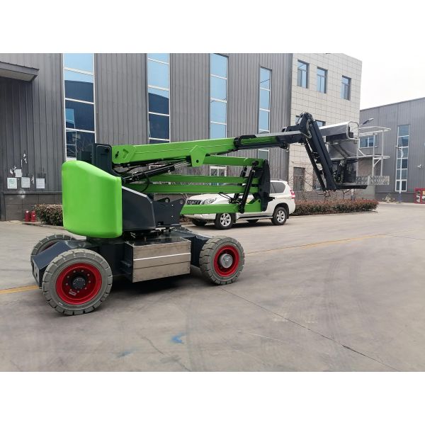 Self Propelled Portable Battery Powered Basket Electric Hoist Lifting People For Aerial Workimg