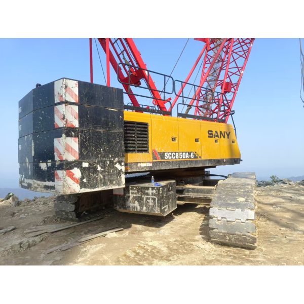 Low Energy Requirements 85 Ton Used 2020 Crawler Crane with Maximum Lifting Height of 39m and ISO9001 Certification