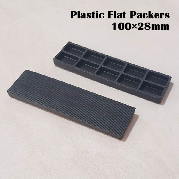 28mm X 100mm Mixed 1-6mm Plastic Packing Shims For Assorted Window Glazing Glass Flat