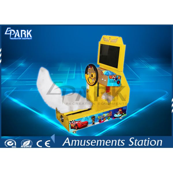 Kids Racing Arcade Cabinet / Arcade Driving Machine Mini Outrun