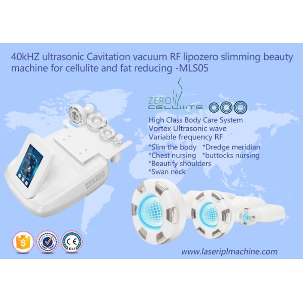Buy 40khz ultrasound cavitation vacuum RF lipozero slimming beauty machine  MLS05 at wholesale prices