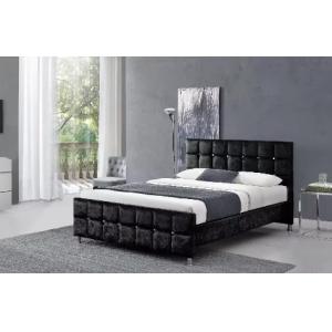 Bed Frame with Headboard, Sturdy Platform Bed with Wooden Slats Support