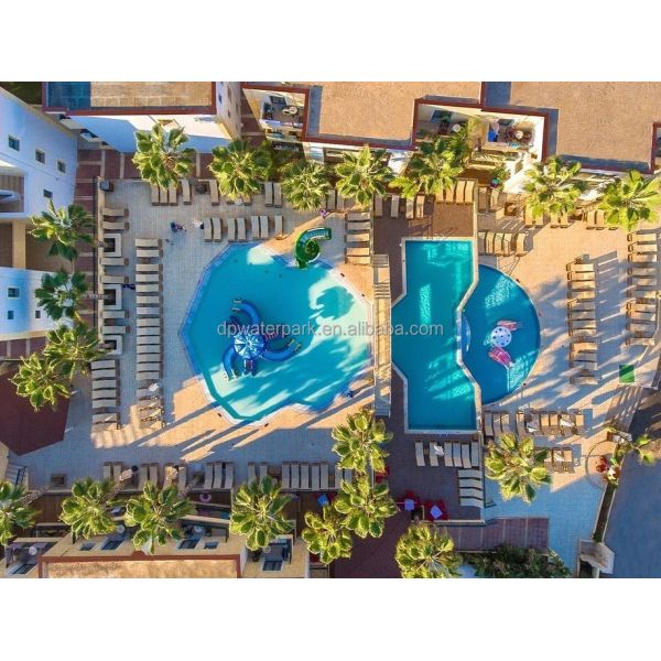 20000 SQM Aqua Park Design Master Plan Custom Water Theme Park Design for Resorts