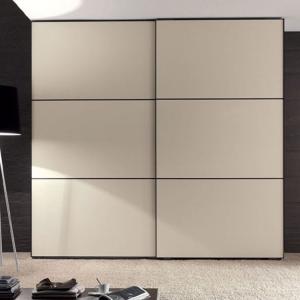 Custom High Glossy Waterproof Bedroom Wall Wardrobe Acrylic / UV / Lacquer