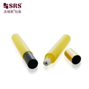 Round Shape Clear Thick Bottom No Leakage Perfume Essential Oil Roller Ball