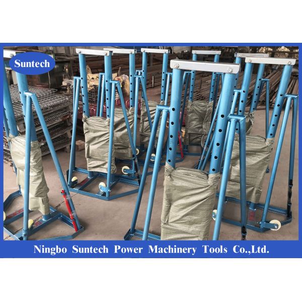 50kn Hydraulic Lifting Jack Electrical Stringing Cable Drum Jack