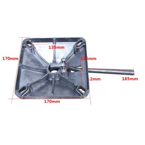 Heavy Duty Weight Capacity Aluminium alloy Office Chair Mechanism without Lumbar Support