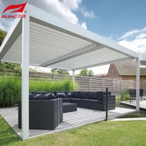 Smart Remote Controlled Aluminum Garden Pergola Waterproof Windproof Gazebo