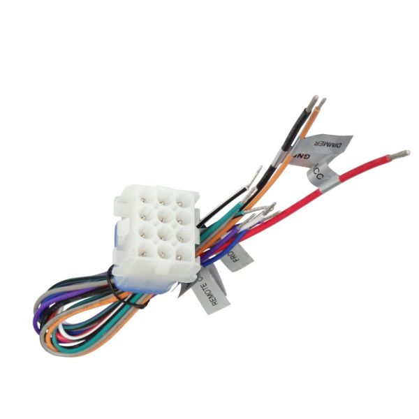 Buy Customized Plug 12 Pin Stereo Harness New Energy Pigtail Waterproof at wholesale prices