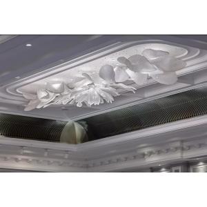 Light Luxury Simple Non-standard Engineering Lamp Glass Staircase Chandelier