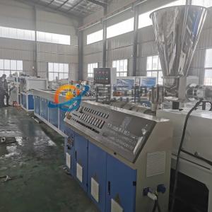 According To PVC Cable Duct Machine Assembly Structure Integral Type Extruder