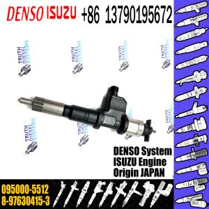 Huida Diesel Engine Fuel Injector 095000-5512 8-97630415-3 for genuine quantity